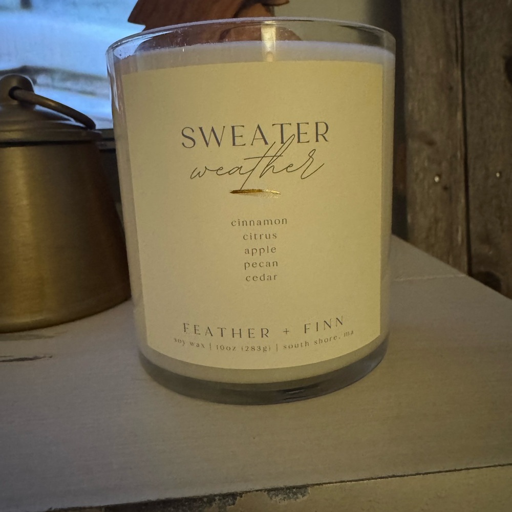 Sweater Weather Candle - Cream